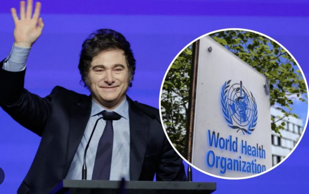 ARGENTINA SE RETIRA DE LA OMS; MILEI DENUNCIA PÉRDIDA DE SOBERANÍA SANITARIA